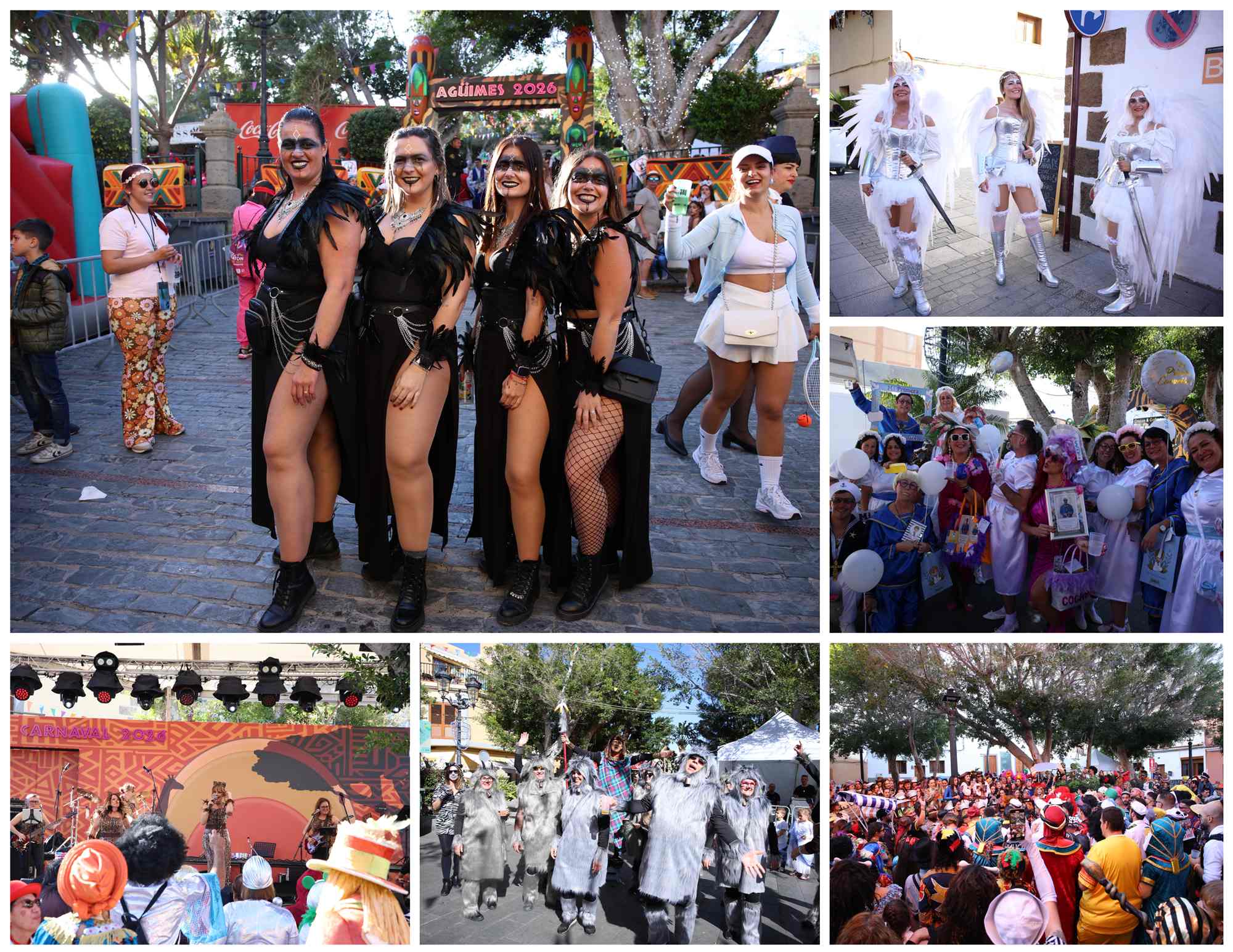 Telde disfruta del Carnaval de Día de Agüimes