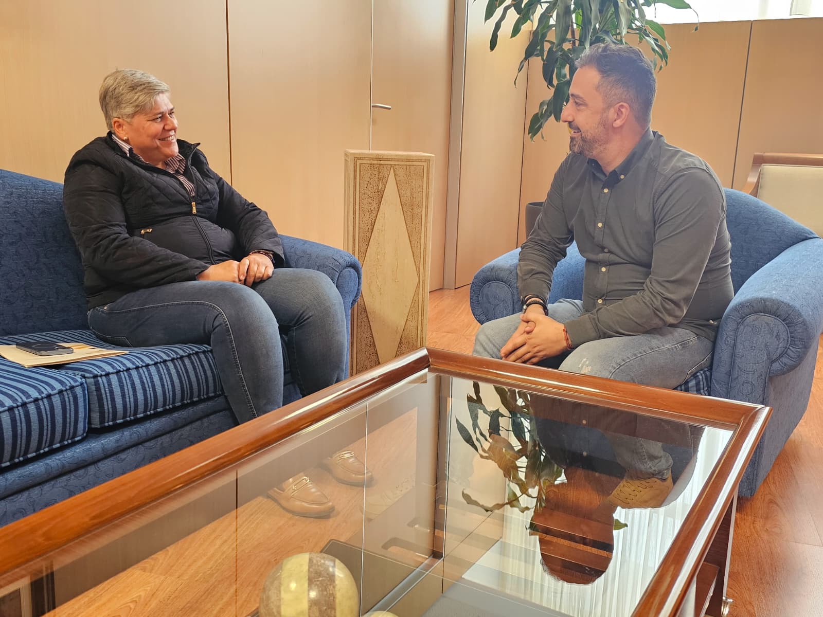 La Comisionada de Transparencia reconoce los avances de Telde en acceso a la información pública