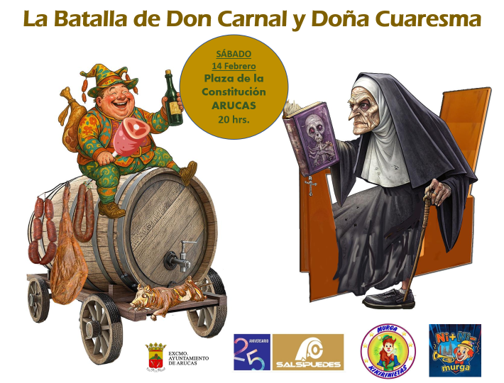 Salsipuedes revivirá en Telde el origen medieval del Carnaval