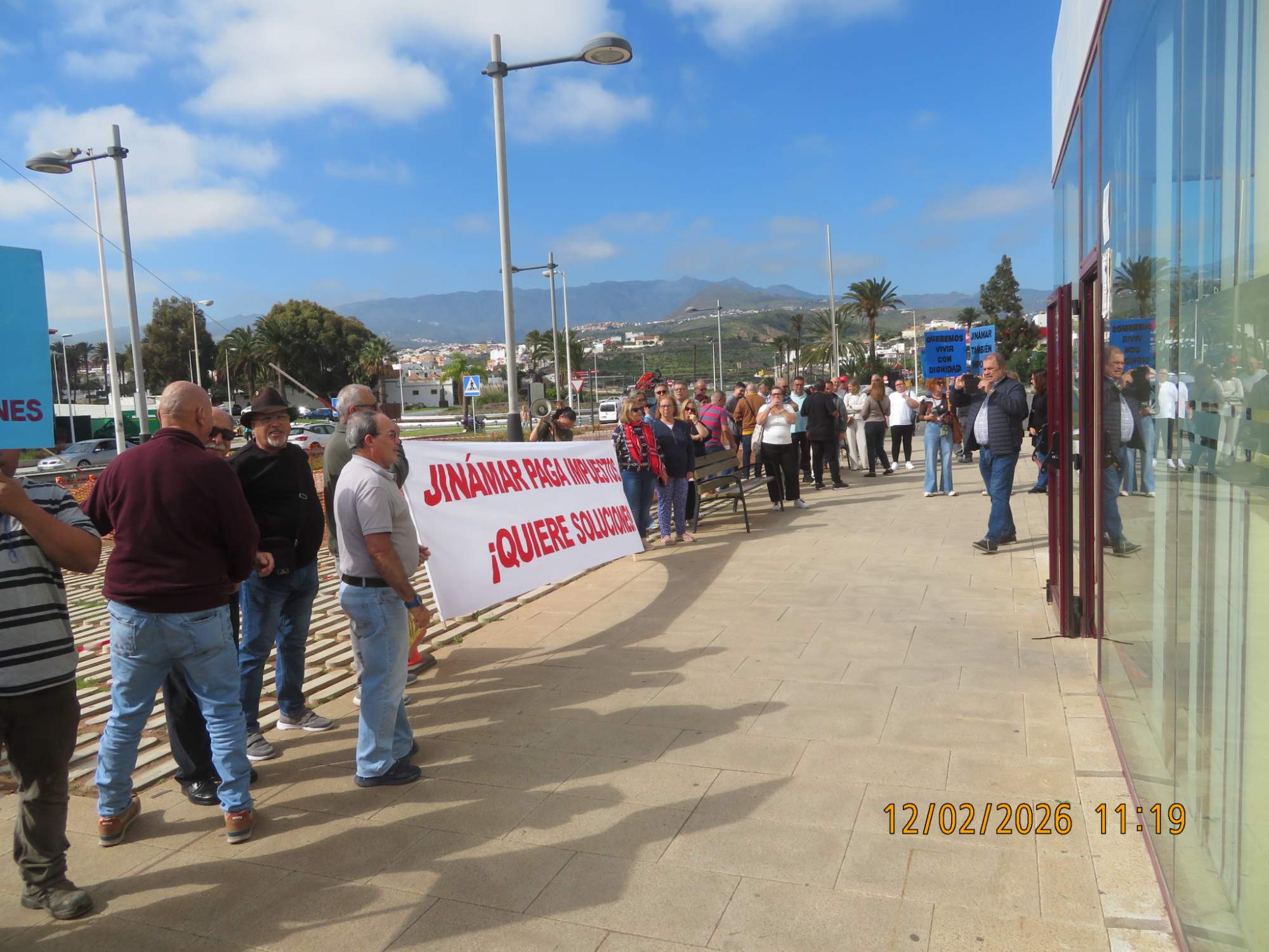 Peña activa una inspección en Jinámar en 24 horas para abordar el probleama del saneamiento