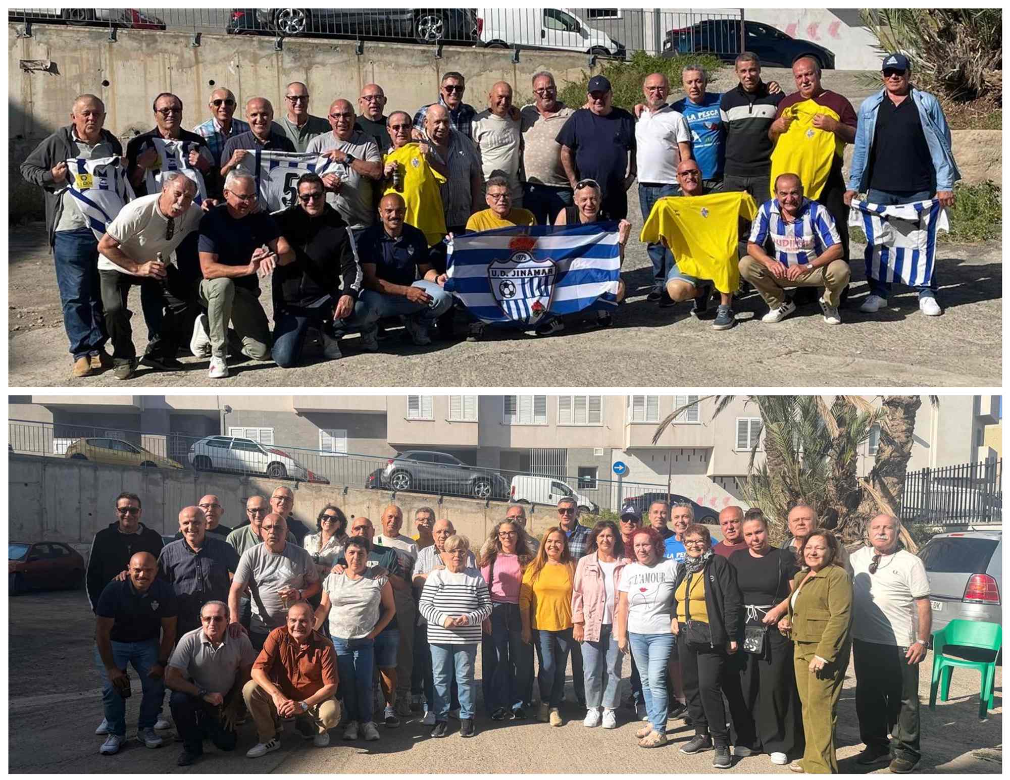 Medio siglo después, la familia de la UD Jinámar se abraza