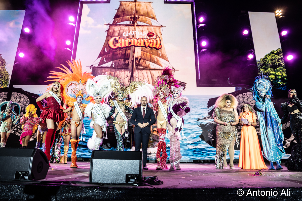 Telde disfruta con la Gala Drag del Carnaval 2026 de Gáldar