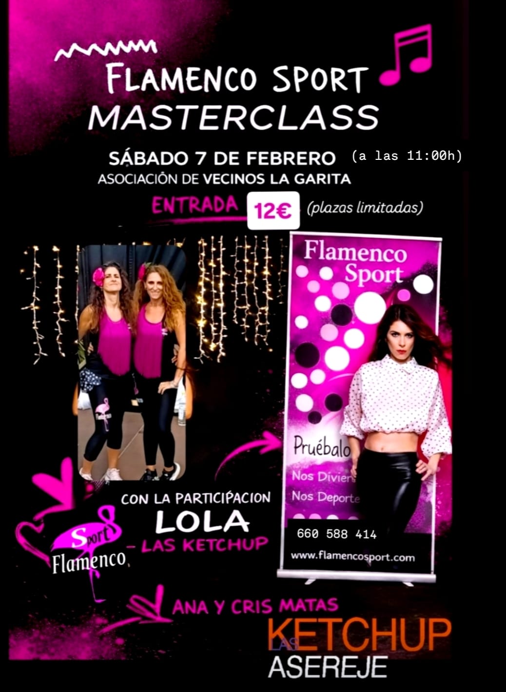 Masterclass de Flamenco Sport en La Garita
