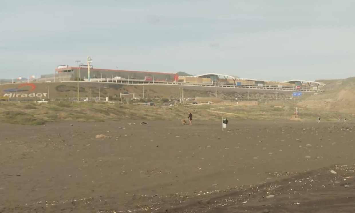La playa canina entre Telde y la capital, bajo denuncia vecinal