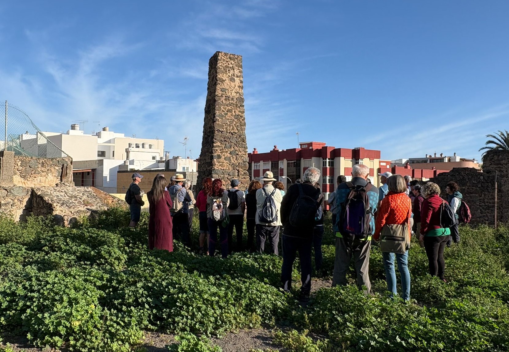 Una ruta revive el pasado del 'oro blanco' en Telde