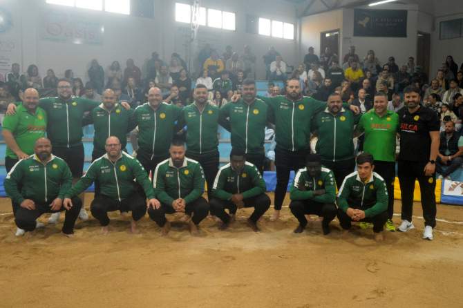 Formaci&oacute;n del CL Almogar&eacute;n (Foto: Juan Antonio Hern&aacute;ndez)