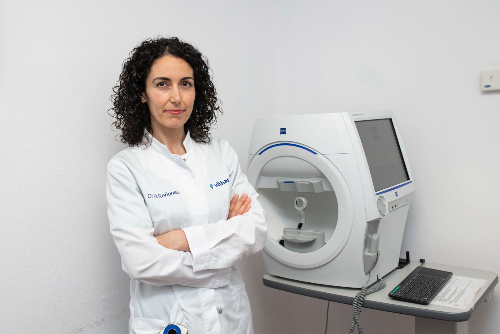 Doctora Josefina Reñones, responsable de la Unidad de Glaucoma de Vithas Eurocanarias/TA.