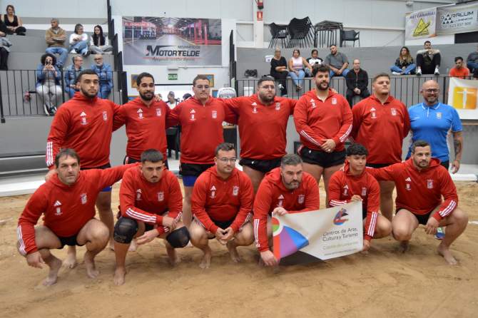 Formaci&oacute;n del CL T&iacute;as (Foto: Juan Antonio Hern&aacute;ndez)