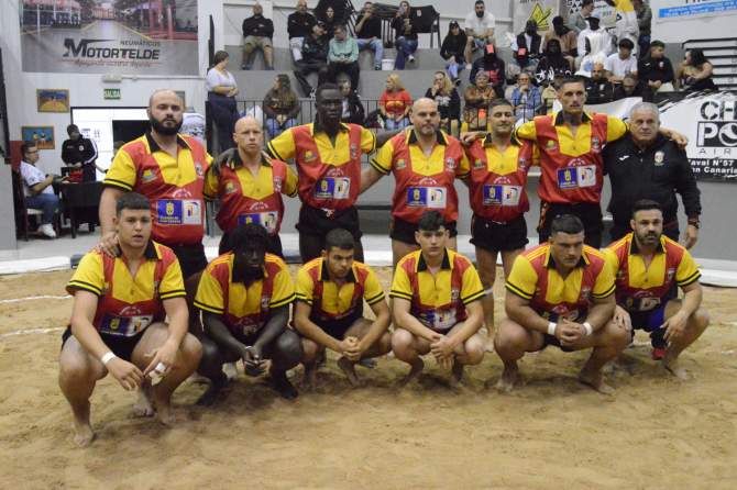 Formaci&oacute;n del CL San Bartolom&eacute; (Foto: Juan Antonio Hern&aacute;ndez)