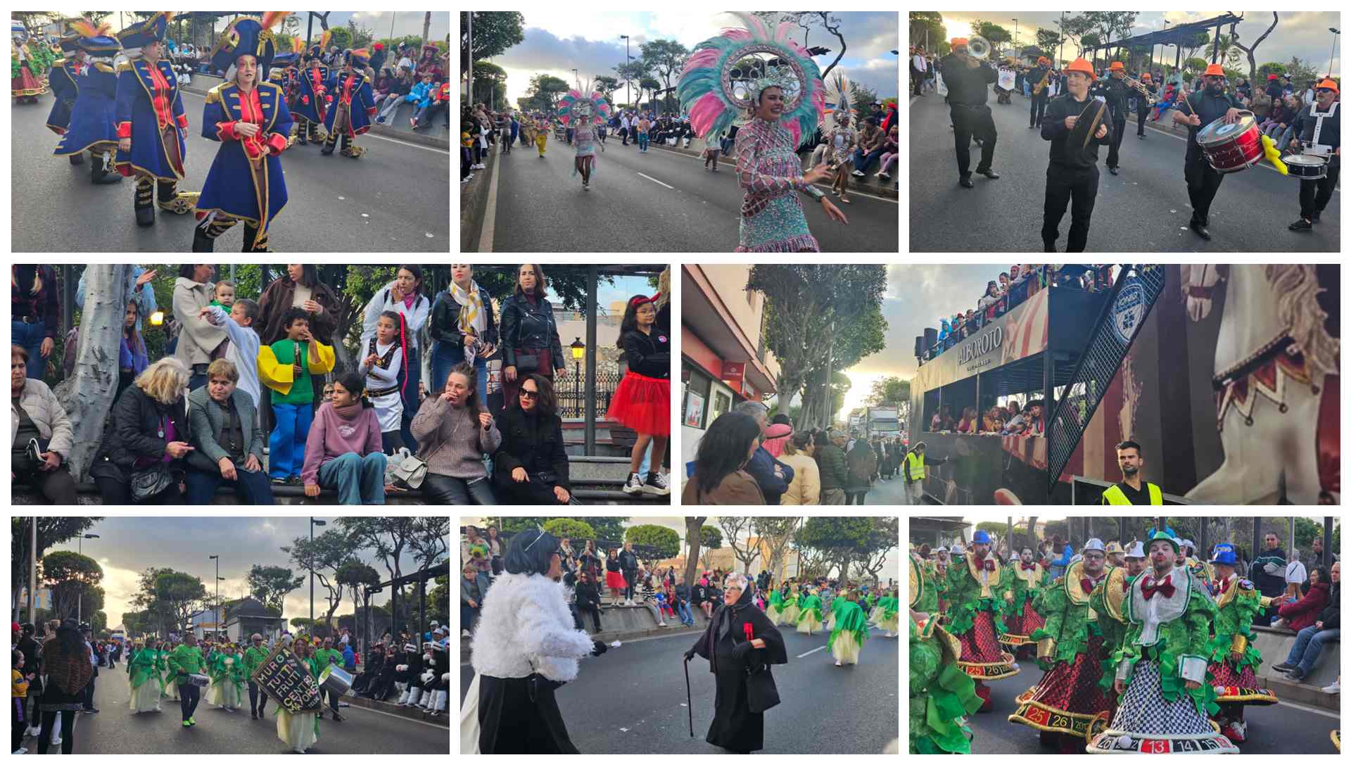 Telde se rinde al colorido de su Gran Cabalgata de Carnaval