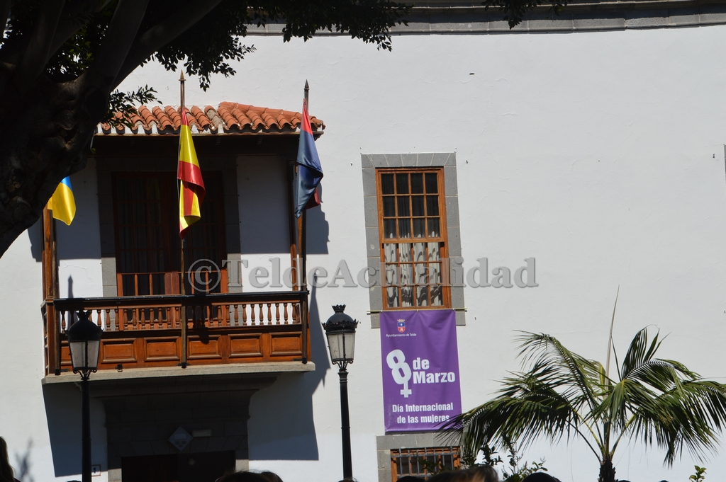 Imagen de archivo de una celebraci&oacute;n del 8M en Telde/TA.