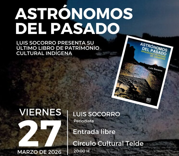 Luis Socorro presenta en Telde 'Astrónomos del pasado'