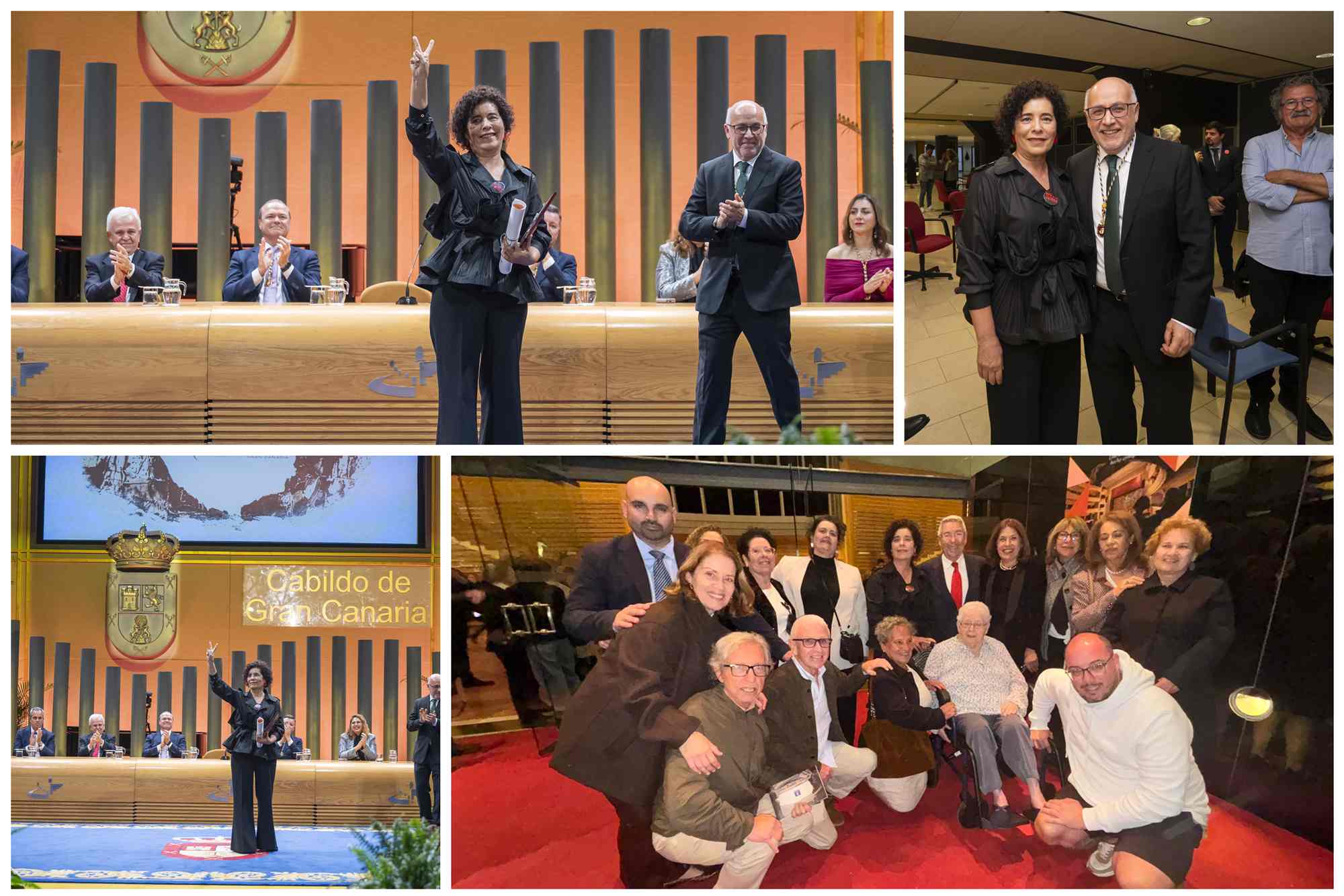 La teldense Fefi Milán, premio Roque Nublo Solidaridad Internacional