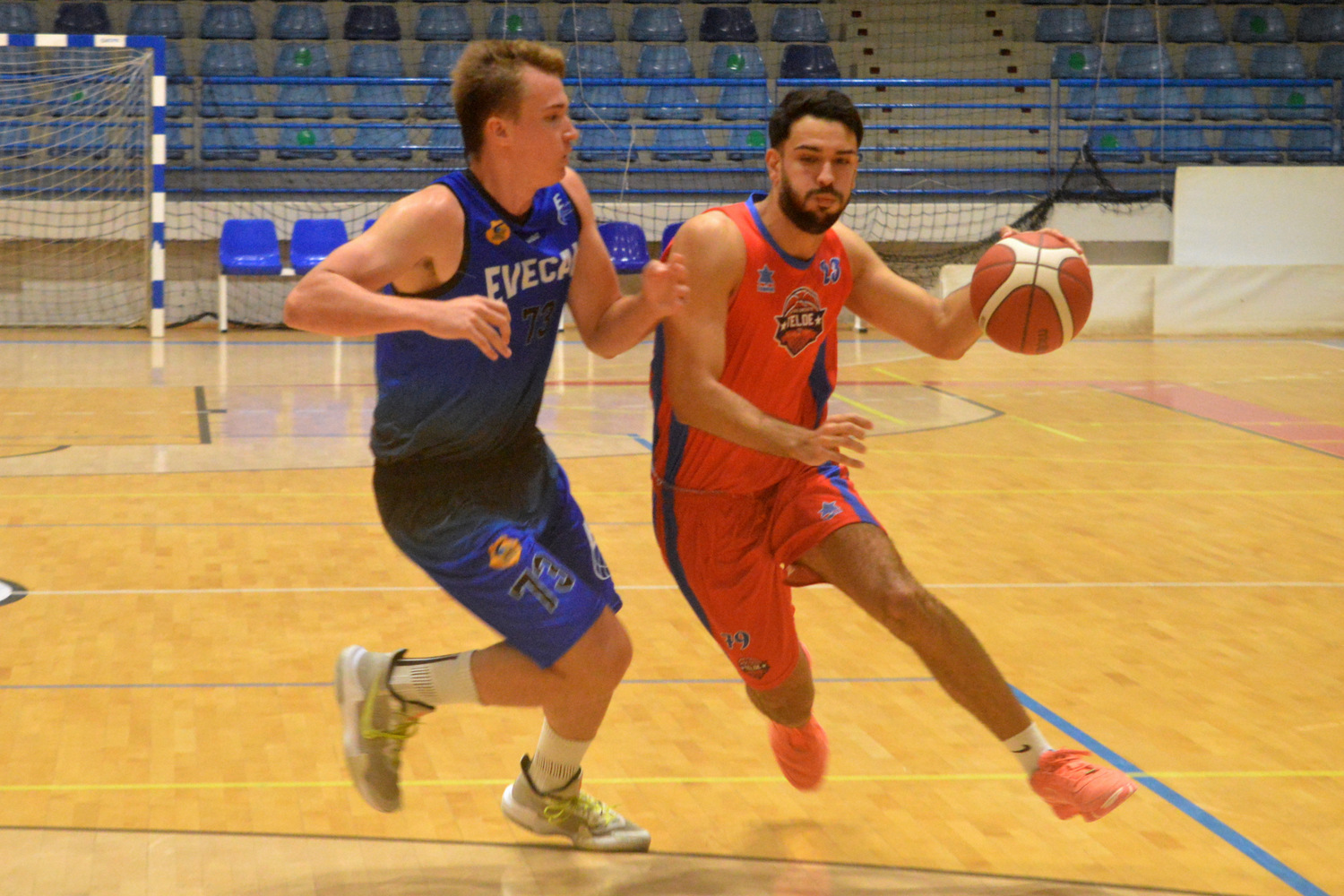 Imagen de archivo de un partido del CB Telde B (Foto: Juan Antonio Hern&aacute;ndez)
