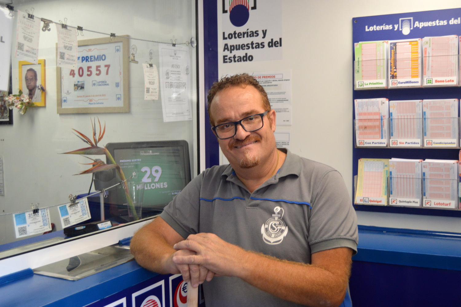 Jorge Santana Ramos, en una imagen para la secci&oacute; 'Rostros de Telde' (Foto: Juan Antonio Hern&aacute;ndez)