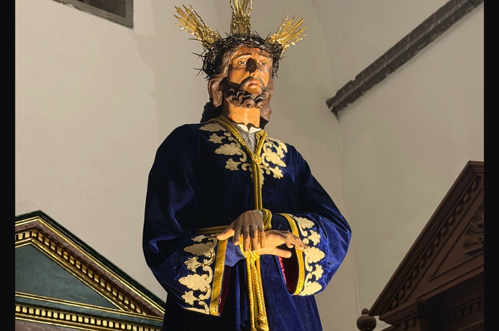 Imagen de la talla de Jes&uacute;s Nazareno (Foto cedida)
