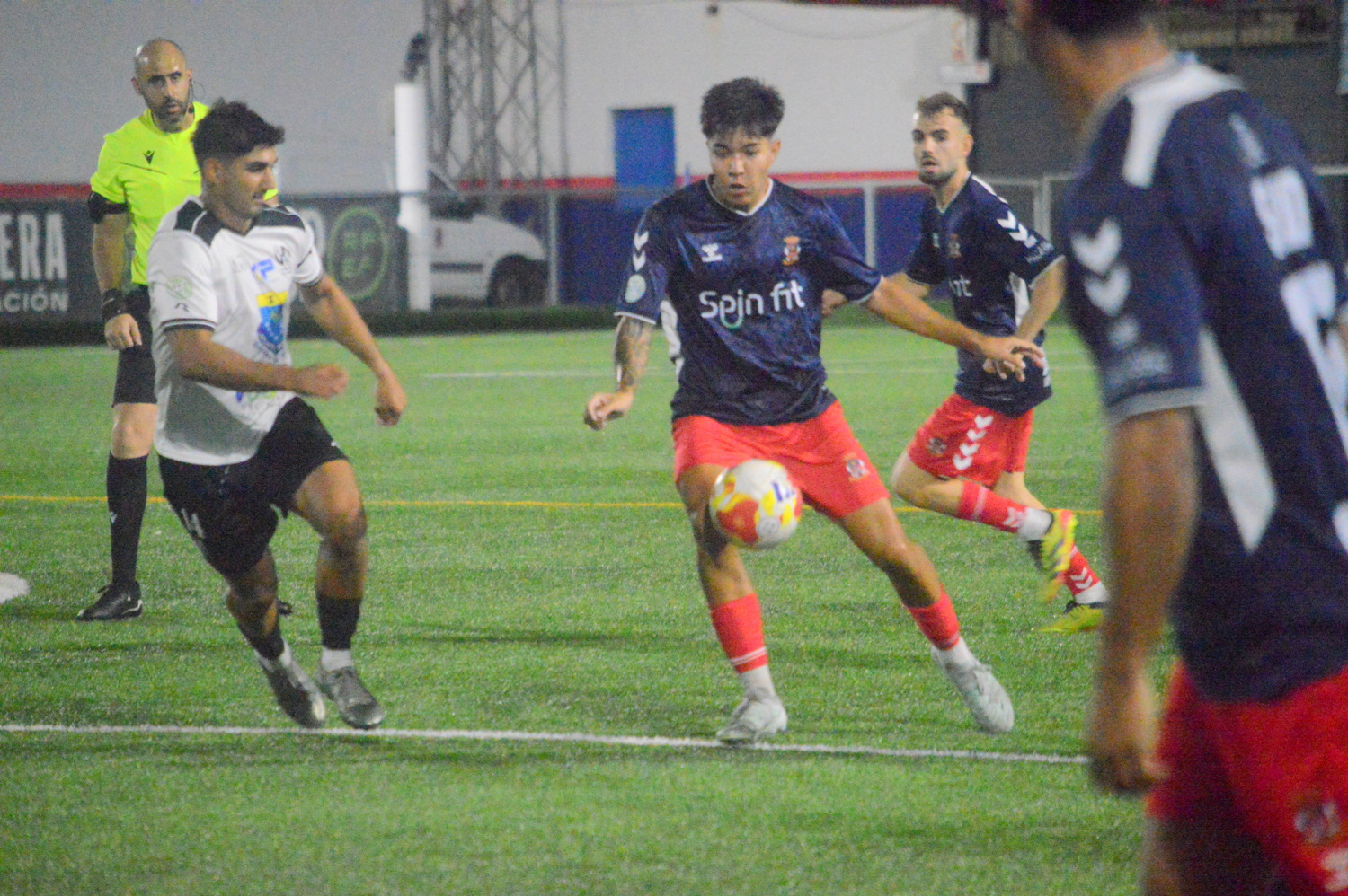 Imagen del partido de la primera vuelta (Foto: Juan Antonio Hern&aacute;ndez)