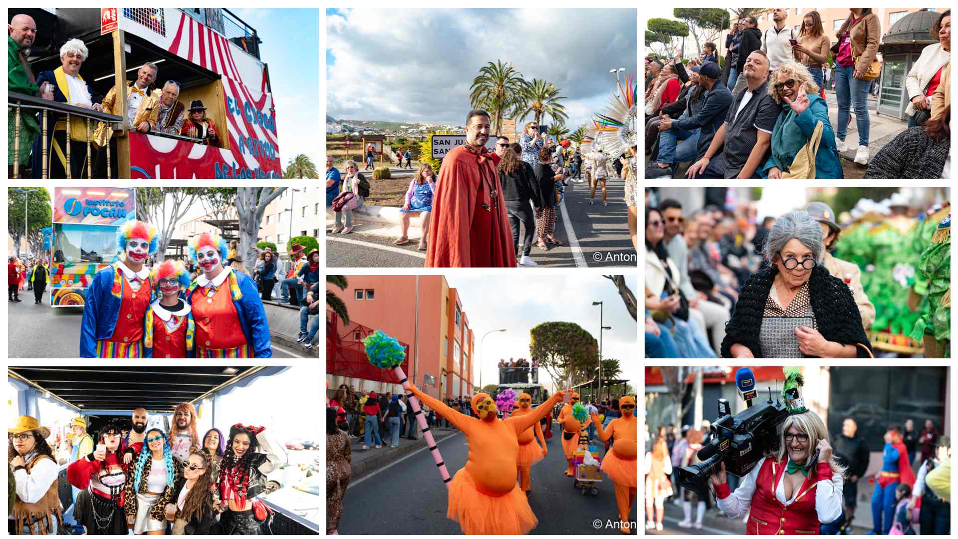 Telde se rinde al colorido de su Gran Cabalgata de Carnaval