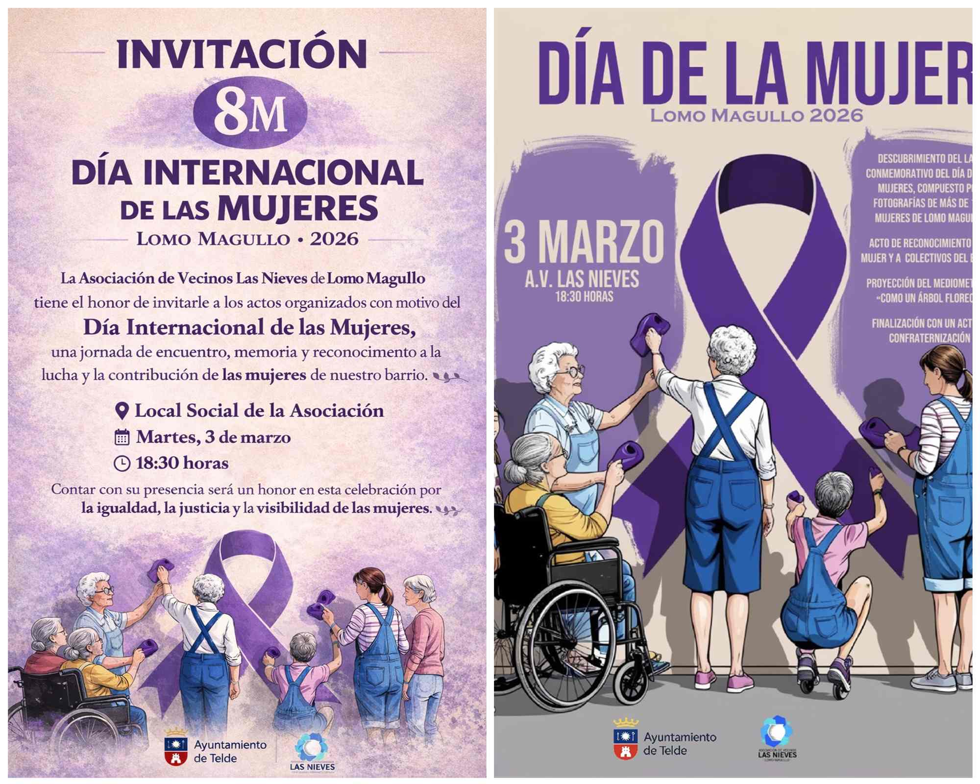 150 historias de mujeres tejen el lazo violeta  de Lomo Magullo