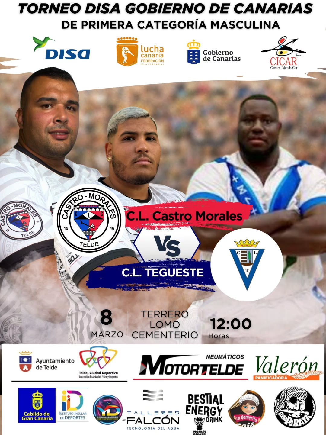 El Castro Morales se mide al Tegueste en Lomo Cementerio