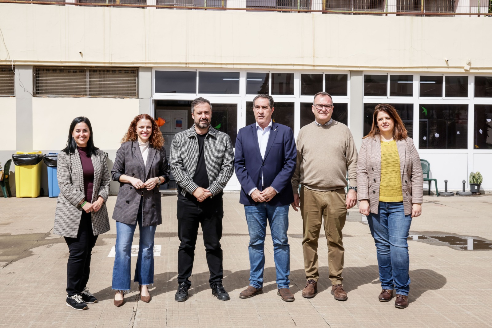 Visita institucional al recurso social de Jin&aacute;mar/TA.