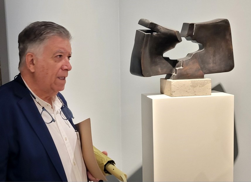 Máximo Riol: “Mis esculturas no son abstractas, invitan a reflexionar”