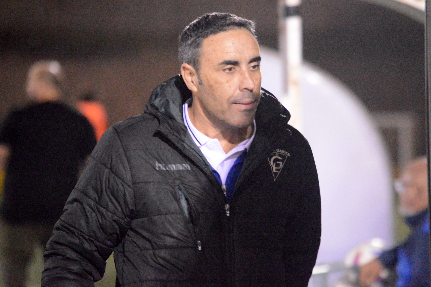 José Manuel Santana, 'Farías', entrenador del CF La Garita (Foto: Juan Antonio Hernández)