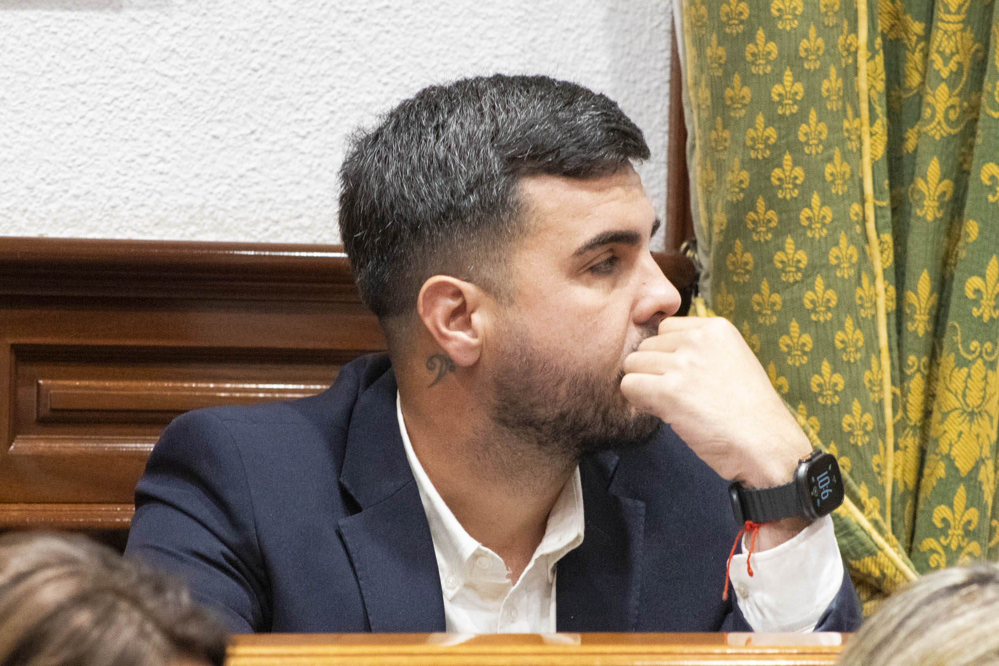 Cristhian Santana, concejal de Deportes/Iris Morales/TA.