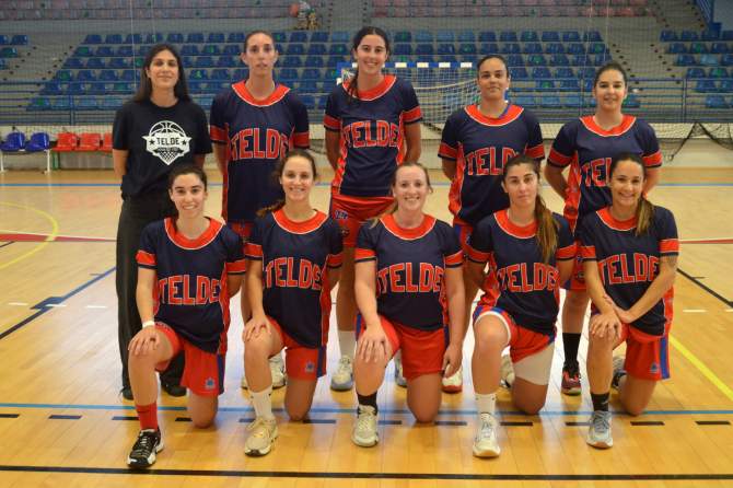 Formaci&oacute;n del Inama Telde (Foto: Juan Antonio Hern&aacute;ndez)