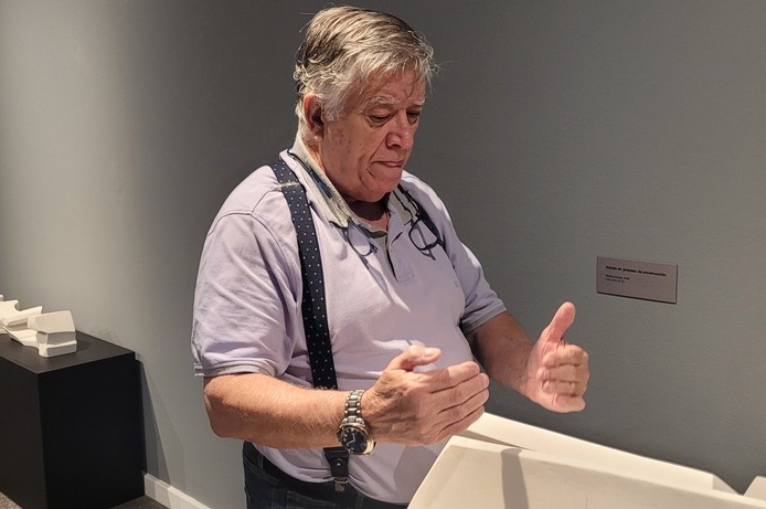 La Casa Museo León y Castillo amplía hasta el 14 de junio la exposición 'Hábitat y Volcanes' de Máximo Riol