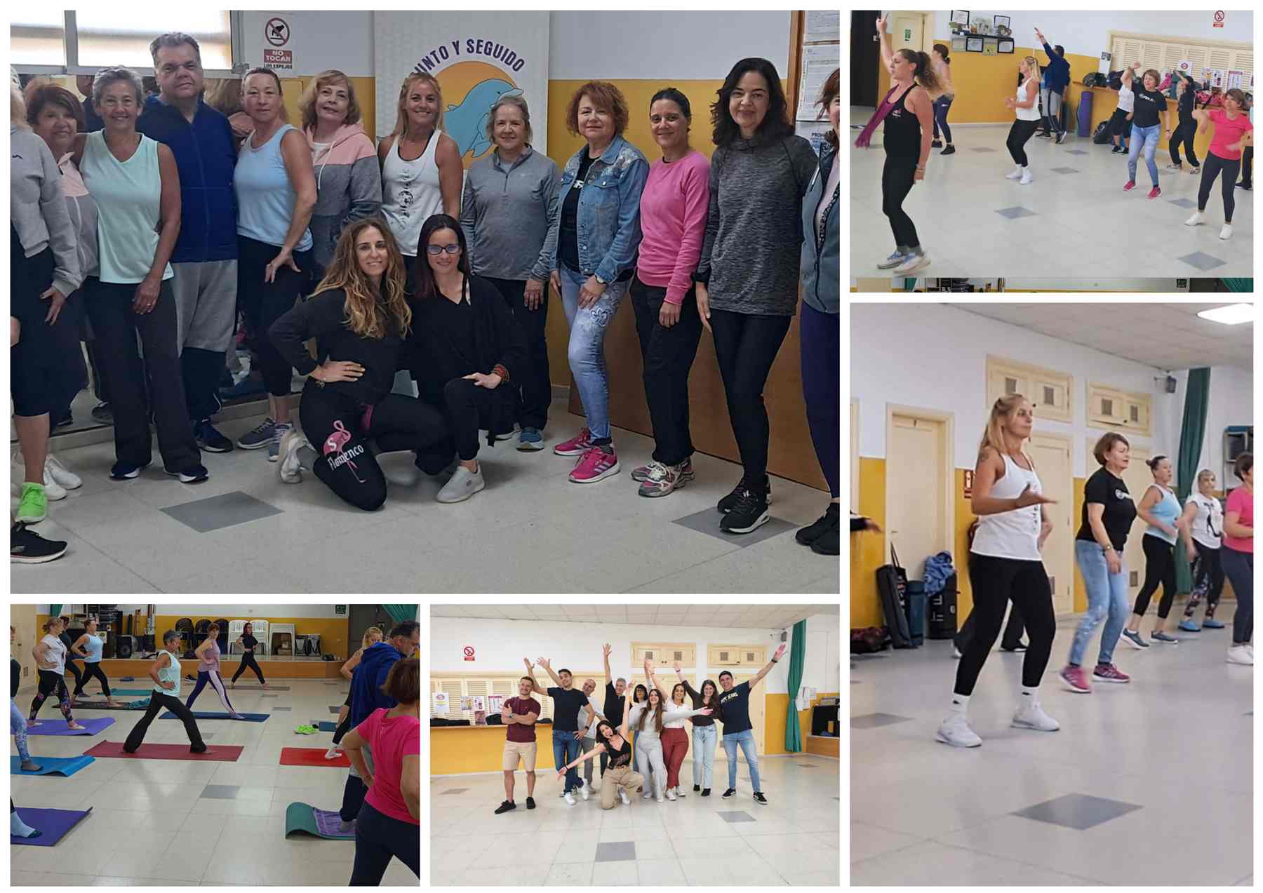 Buena acogida a los talleres de baile y bienestar en Punto y Seguido