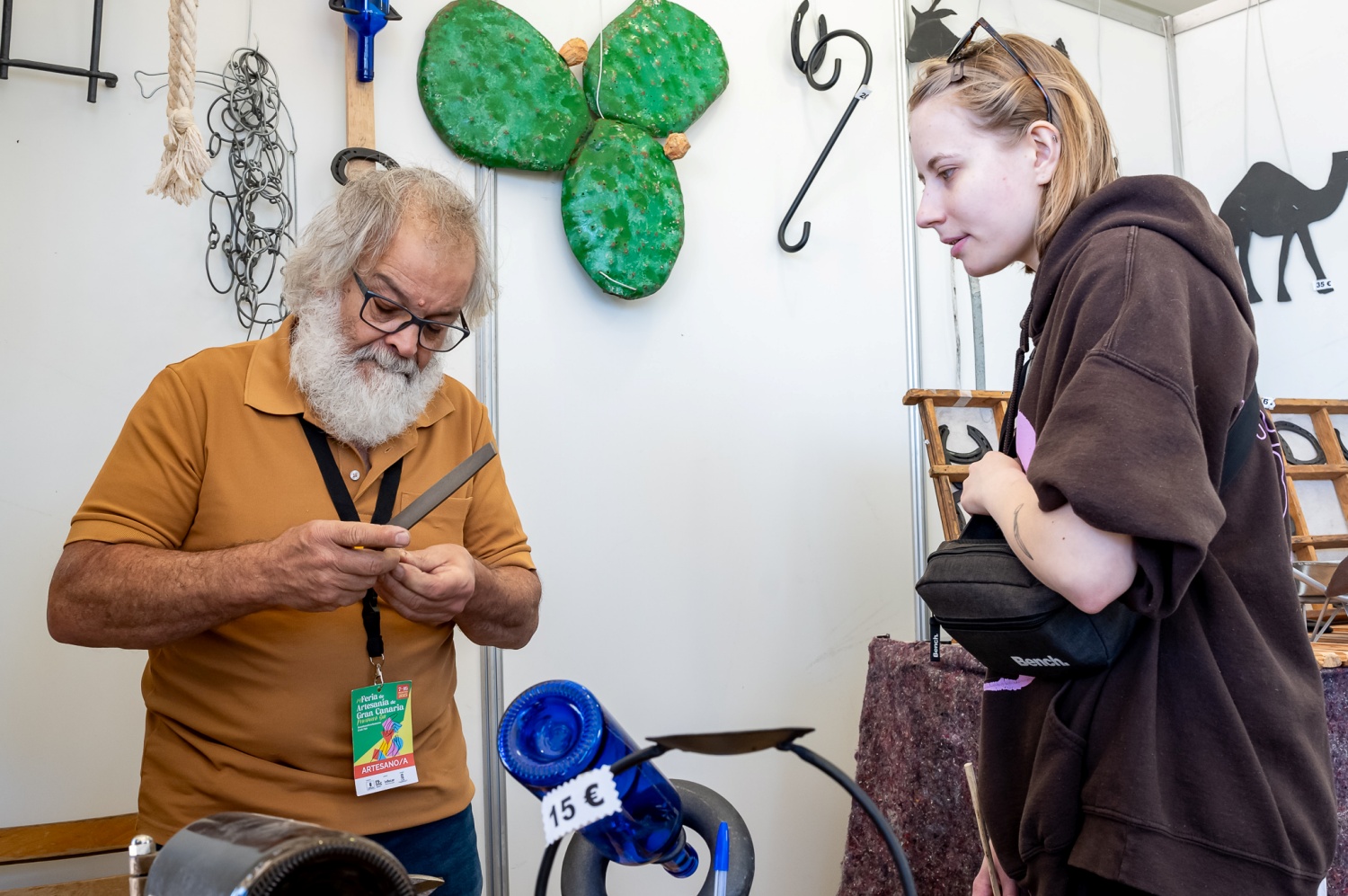 Artesanos de Telde participarán en la 15ª Feria Primavera Sur de Gran Canaria (Maspalomas)