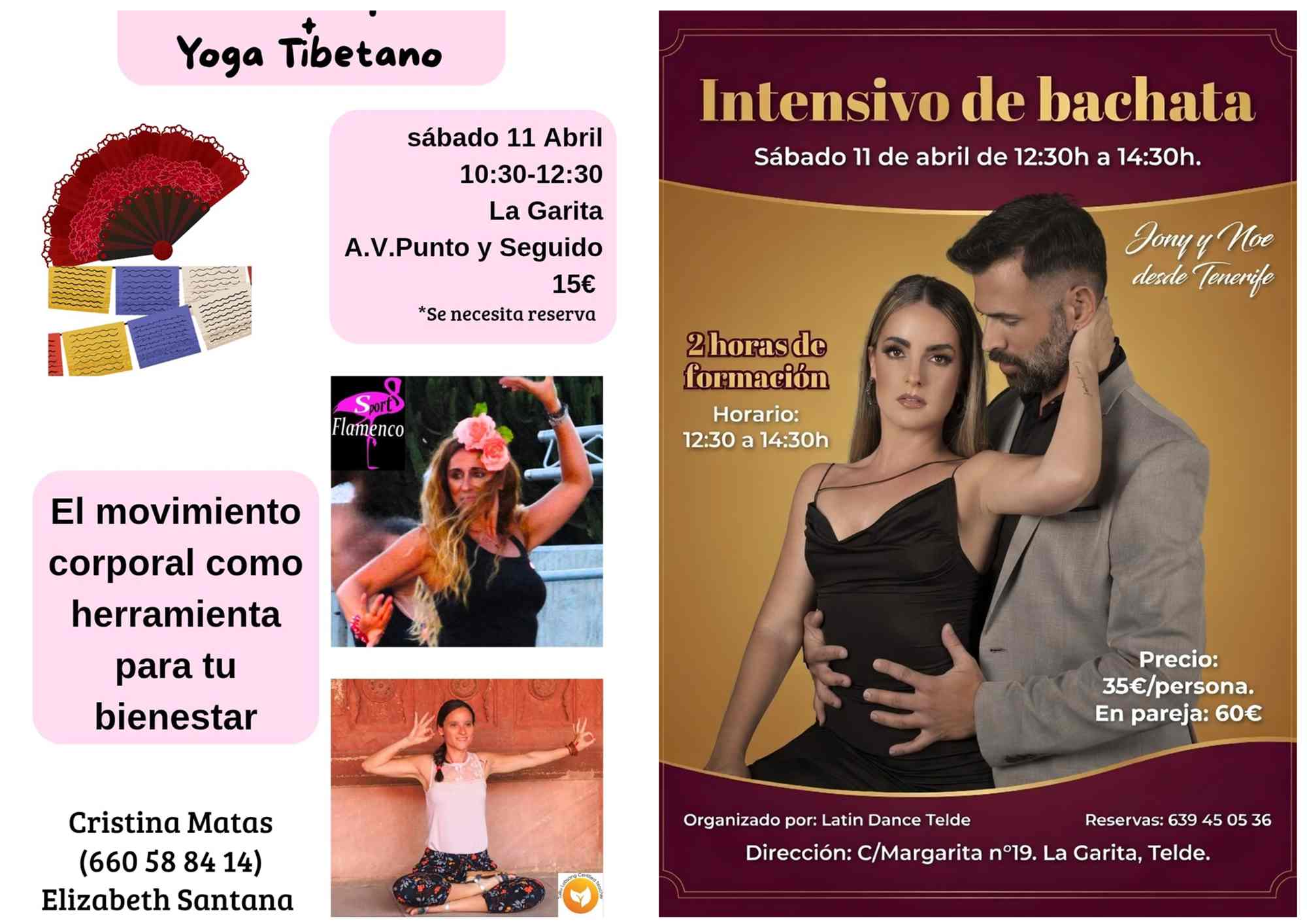 Punto y Seguido se llena de baile, yoga y bienestar