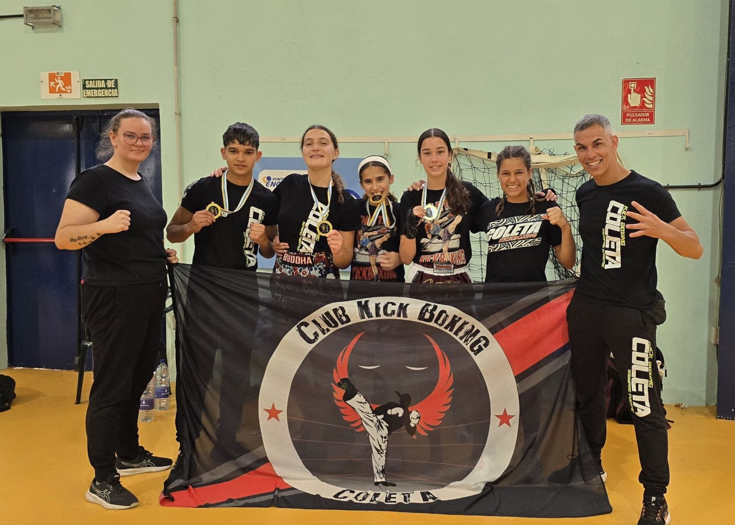Cuatro oros para el  Club Kickboxing Coleta en la Copa Ciudad de Las Palmas