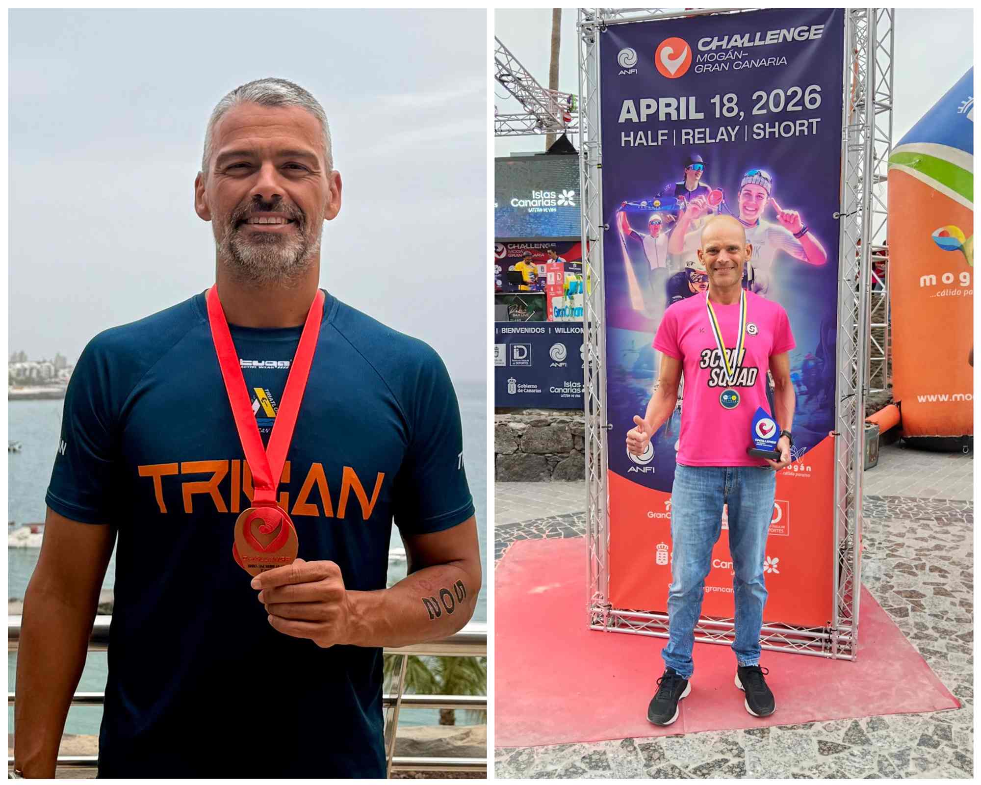 Miguel Santana y Jonay Garc&iacute;a/TA.