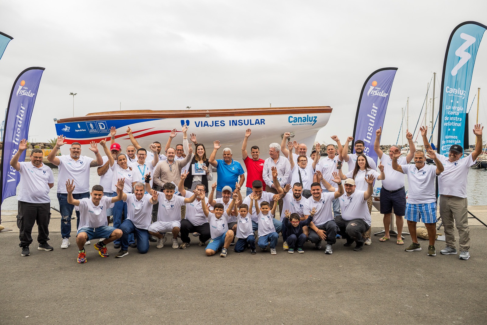 Viajes Insular Arenales Canaluz presenta su equipo de Vela Latina Canaria