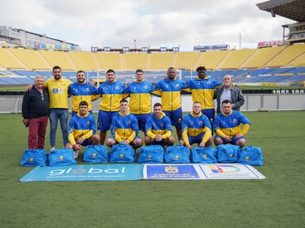 Yenedey Gil, Josías Santana y Ezequiel García (Castro Morales) participan en el torneo Pancho Camurria con Gran Canaria