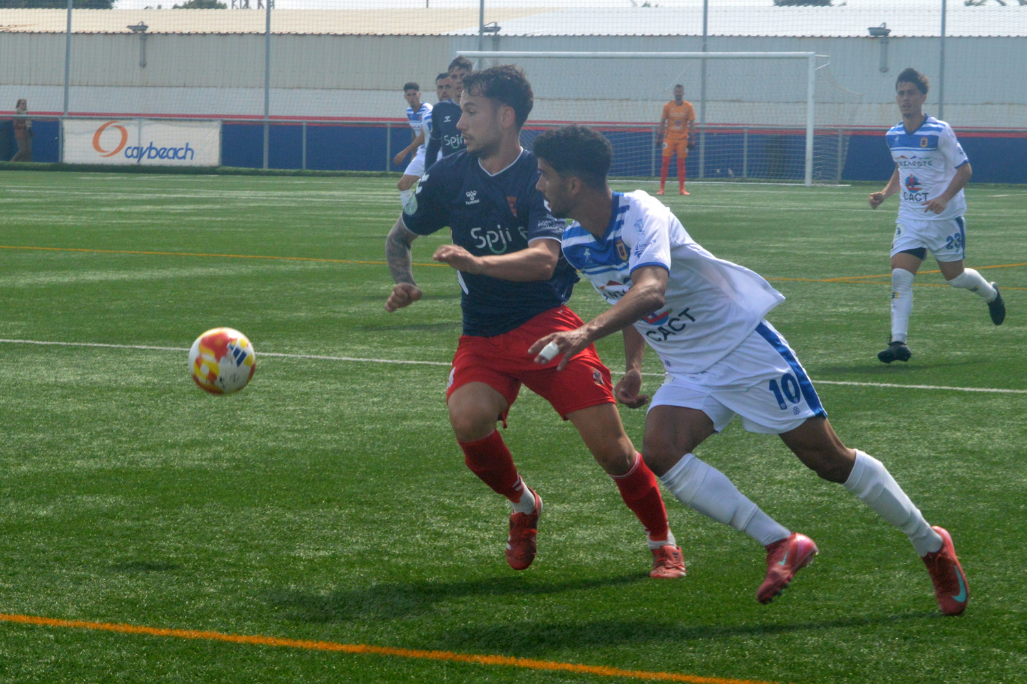 Imagen reciente de un partido de la UD Telde (Foto: Juan Antonio Hern&aacute;ndez)