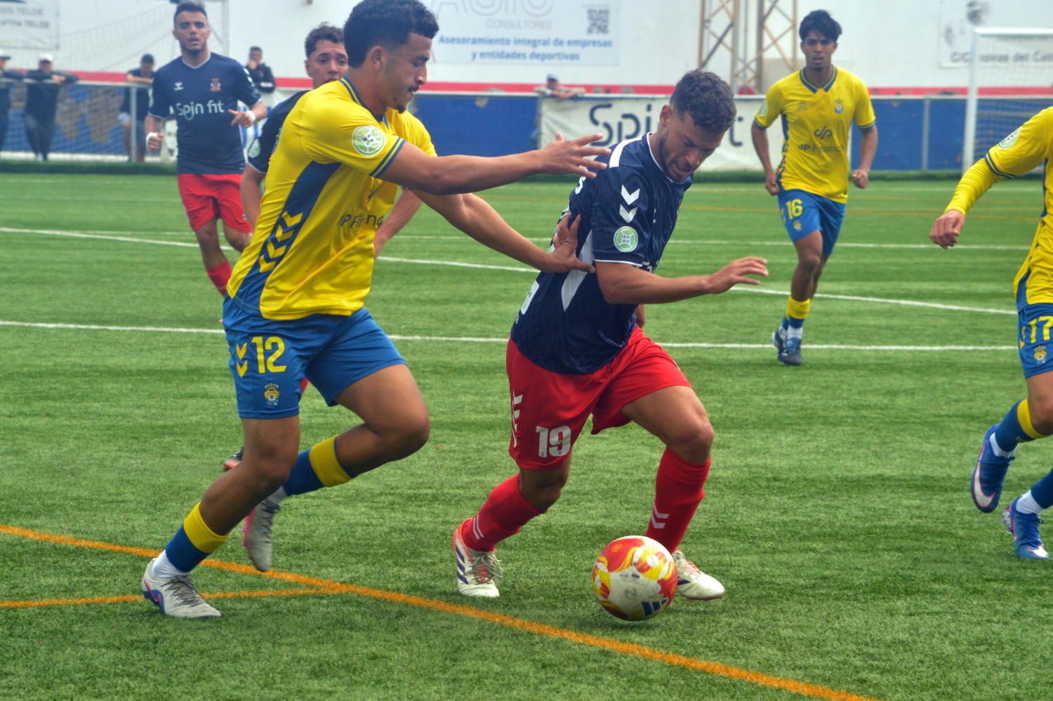 Imagen de un partido local de la UD Telde (Foto: Juan Antonio Hern&aacute;ndez)
