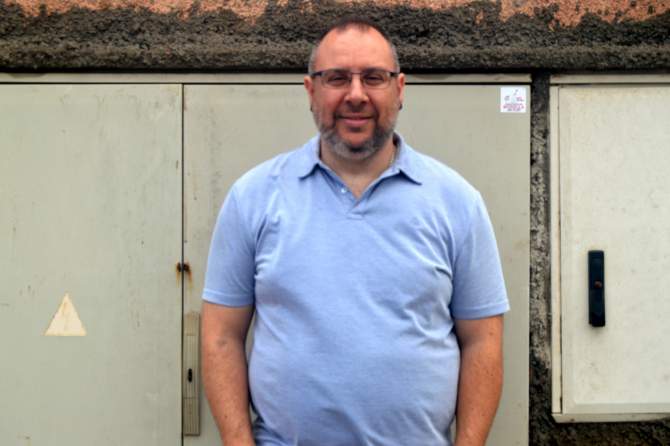 Alexis Ravelo, director del CEIP Saulo Tor&oacute;n de Las Median&iacute;as (Foto: Juan Antonio Hern&aacute;ndez)