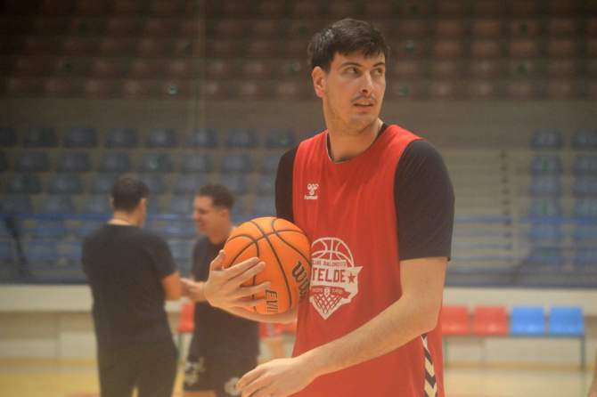 &Uacute;ltimo entrenamiento de la temporada del CB Telde (Foto: Juan Antonio Hern&aacute;ndez)