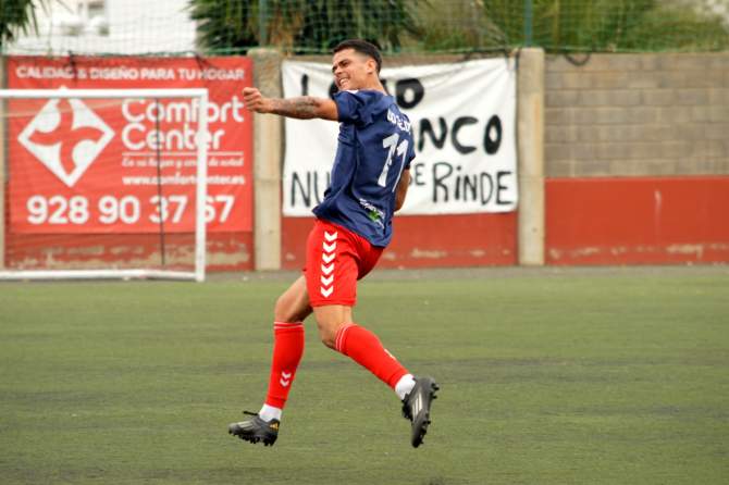 Gabriel D&aacute;maso, jugador del Estrella y ex de la UD Telde, en una imagen de archivo (Foto: Juan Antonio Hern&aacute;ndez)