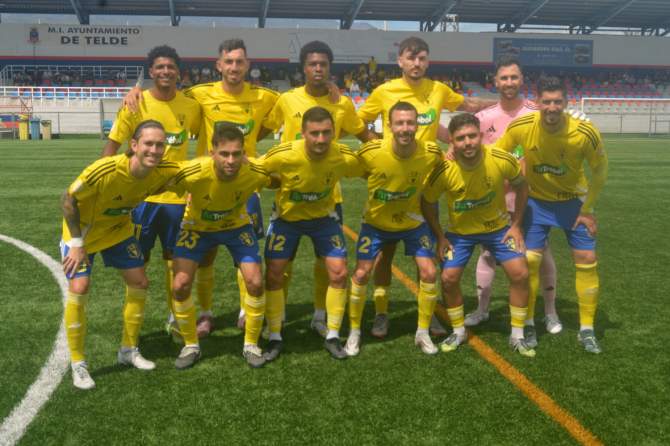 Formaci&oacute; del CD San Miguel (Foto: Juan Antonio Hern&aacute;ndez)