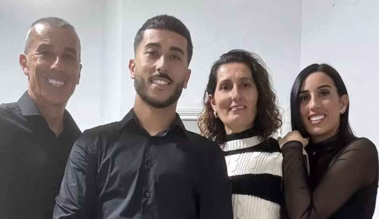 Aitor Rodríguez y su familia/DLP-DL.