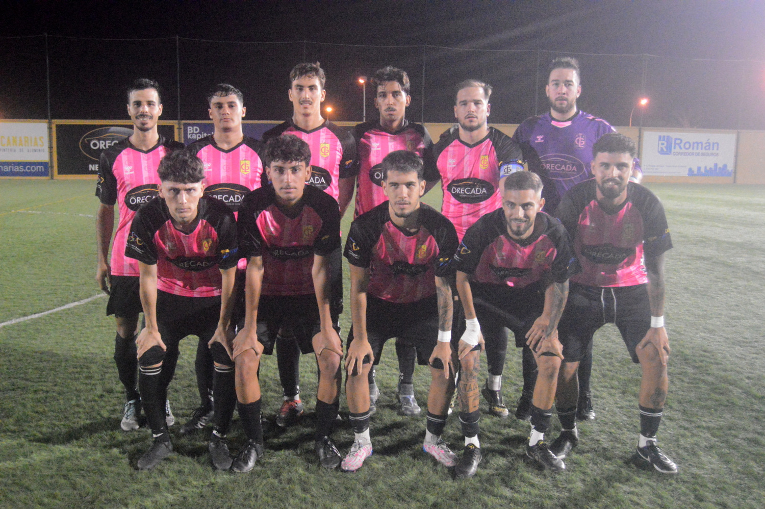 Formaci&oacute;n del CF La Garita (Foto: Juan Antonio Hern&aacute;ndez)