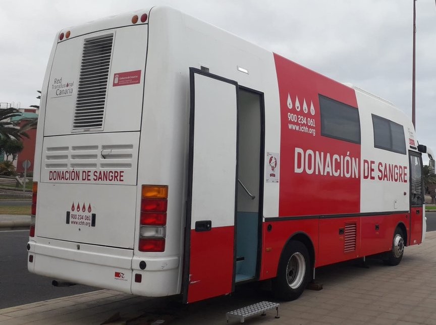 Donaciones de sangre en Alcampo y en el Spin Fit de Telde