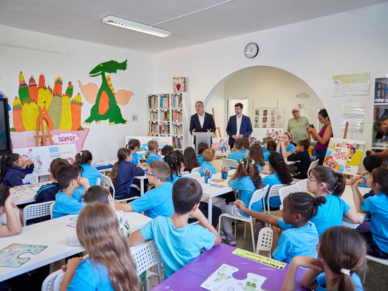 El cuento infantil estar&aacute; disponible en las aulas (Foto: Direcci&oacute;n General de Medios)