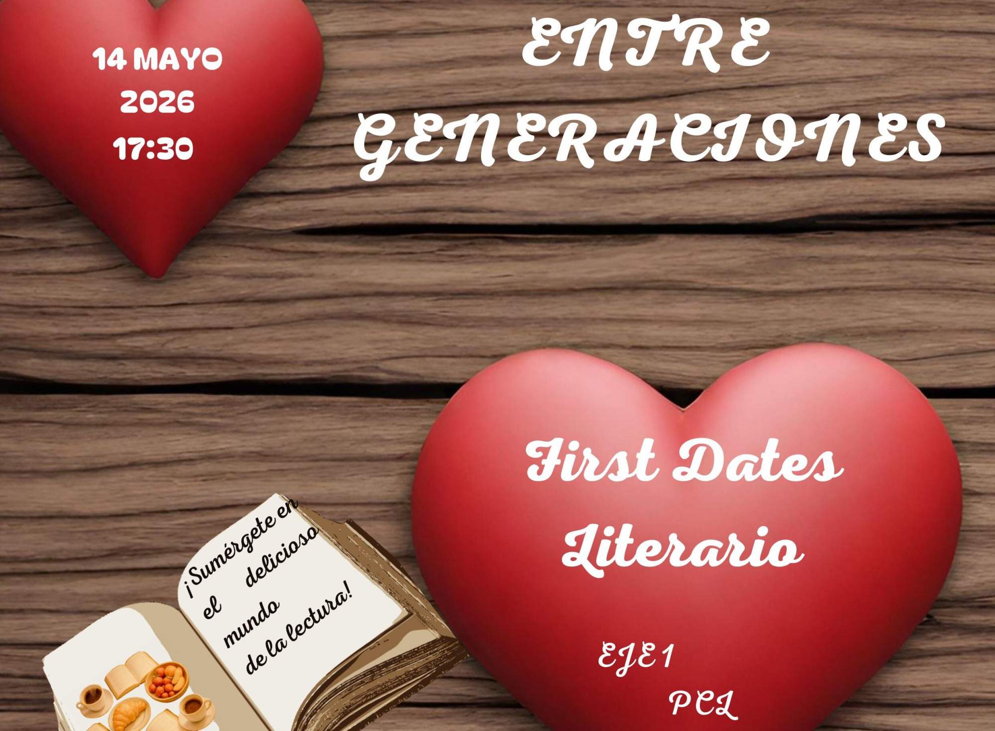 La comunidad educativa de Telde se cita en un 'First Dates Literario'