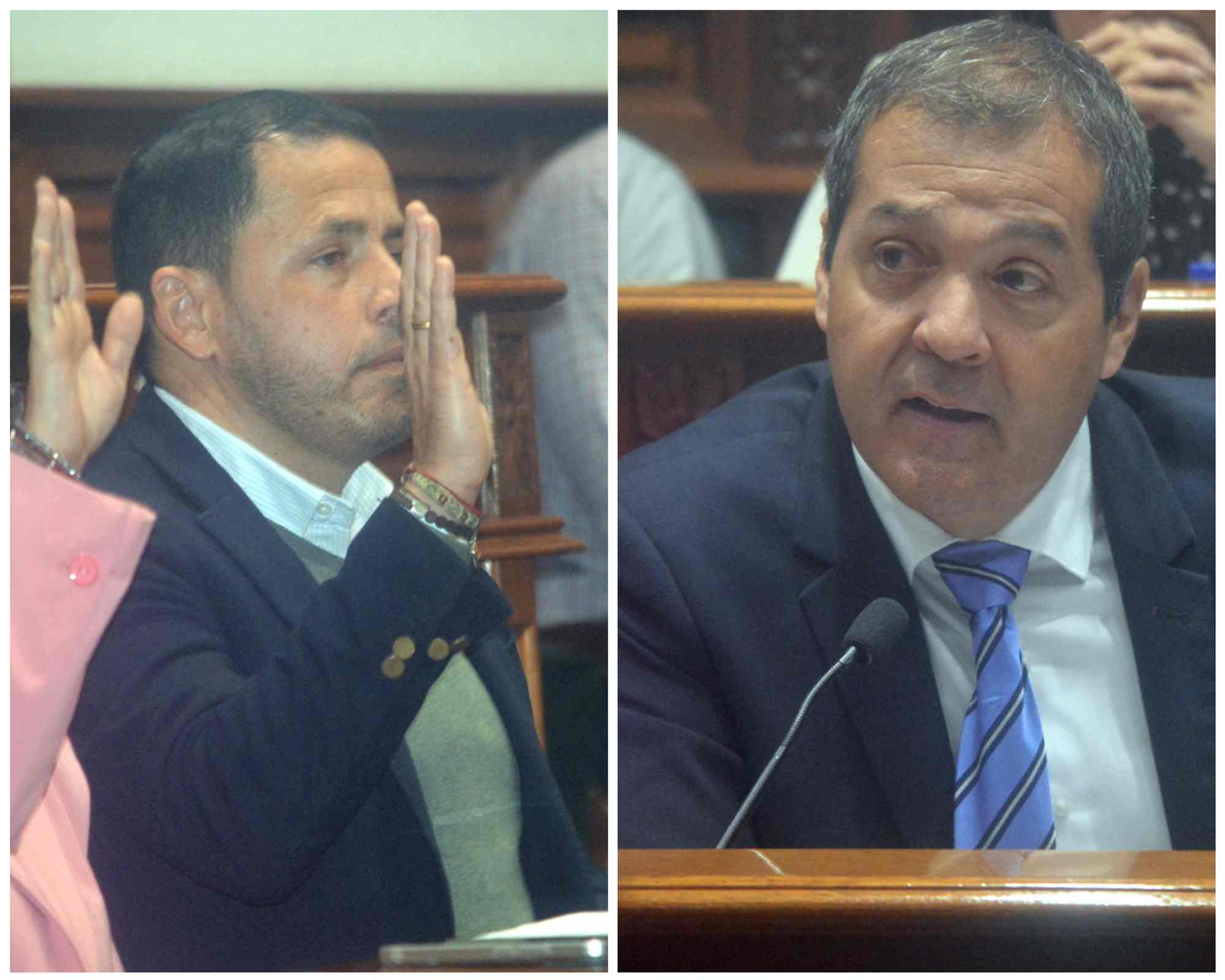 Un duro rifirrafe entre H&eacute;ctor Su&aacute;rez e Iv&aacute;n S&aacute;nchez sacude el Pleno de Telde