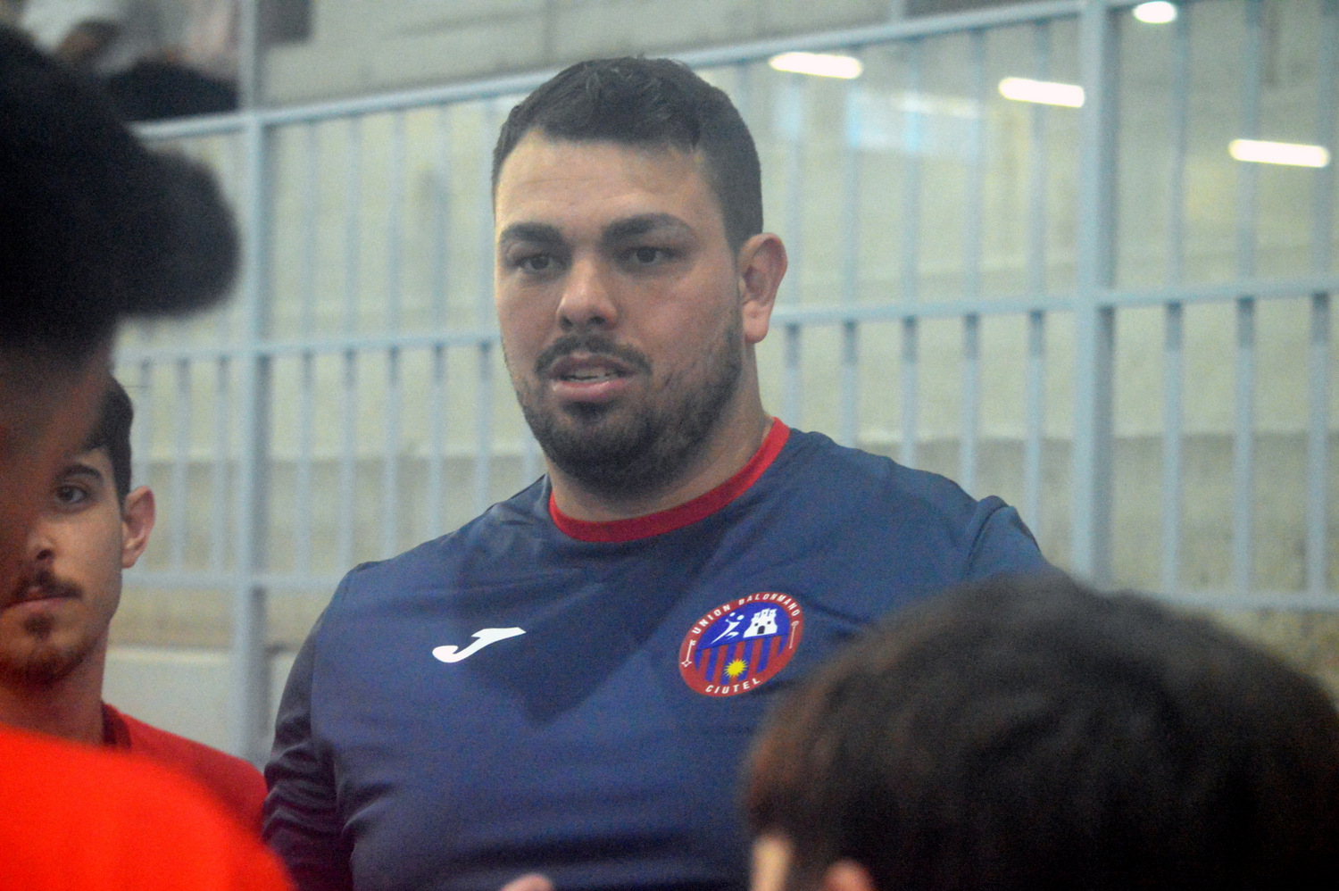 Kevin Armas, entrenador del UB CIutel (Foto: Juan Antonio Hern&aacute;ndez)